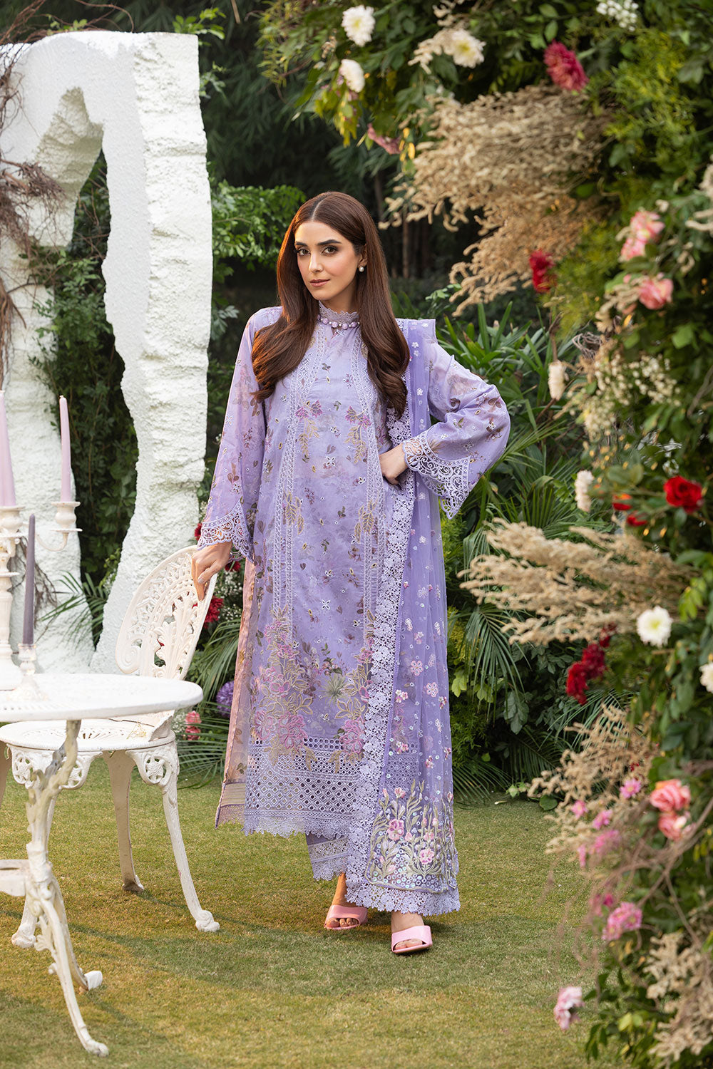 Sobia Nazir Luxury Lawn - 15A Ayla's Atelier